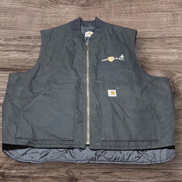 Carhartt Other - Carhartt Black Insulated Vest Size 2XL